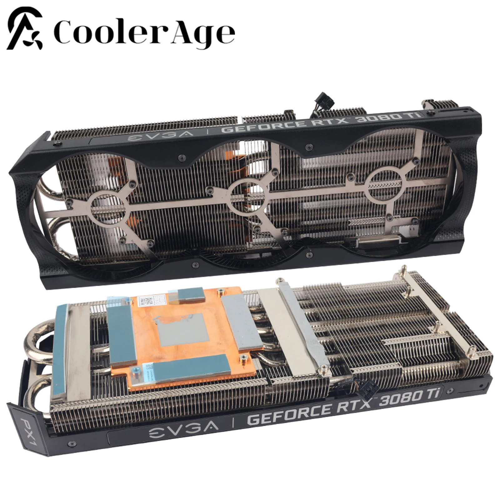 Per Evga Geforce Rtx 3060Ti 3070 3080 3080Ti 3090 Xc3 Black Gaming Sostituzione Scheda Grafica Dissipatore Di Calore Gpu Senza Ventola