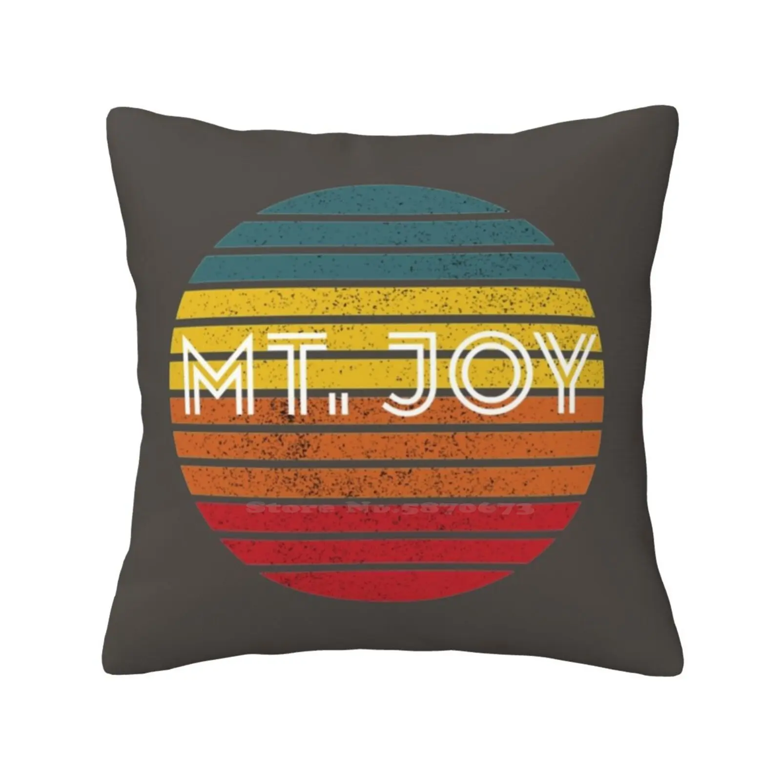 

Mt Joy Retro Vintage Sunset Home Sofa Car Cushion Cover Pillowcase Mt Joy Music Rainbow Kitten Surprise Band Rks Folk Mountain