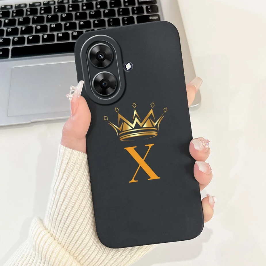 Stylish Letters Soft TPU Phone Case Cover