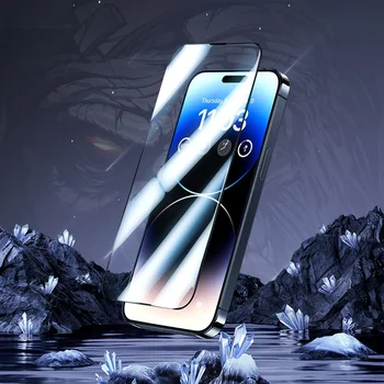 2 Stück High-End-Anti statik glas Displays chutz folie für iPhone 11 12 13 14 Pro max xs xr x gehärtetes Glas — изображение 6