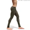 Soft and Comfortable Slim Foot Pants Autumn and Winter New Men's Elastic Striped Knitted Pants Men's Elastic Fitness Pants Gym 6