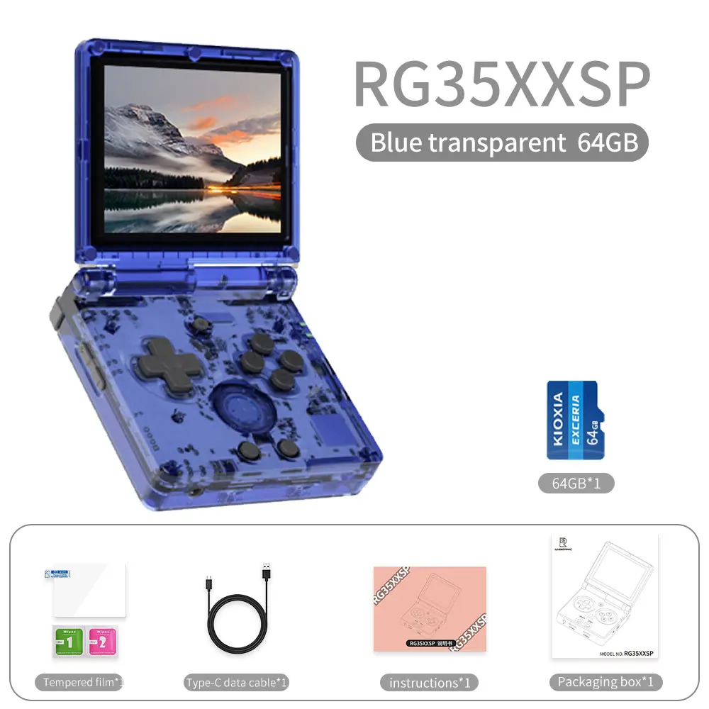 RG35XXSP Handheld Game Console 3.5 inch IPS 640*480 Screen