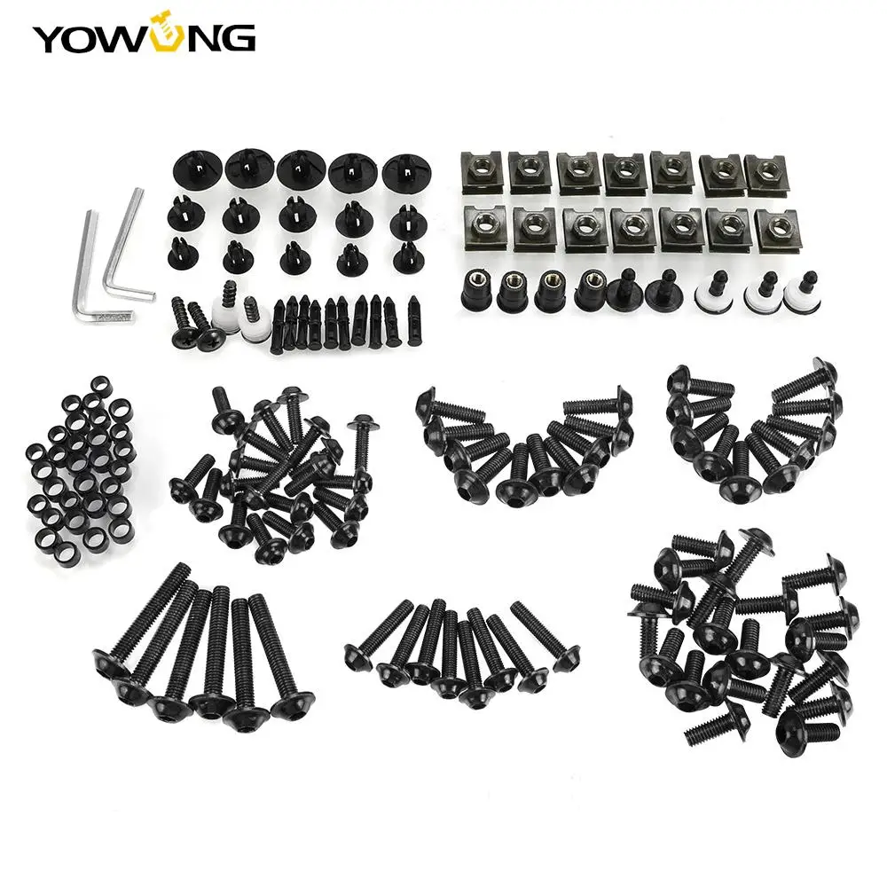 

Motorcycle Fairing Bolt Kit Fastener Clips Screw For Honda CBR600RR CBR 600RR 600 RR 2005 2006 CBR600 RR Alloy Complete Nut Set