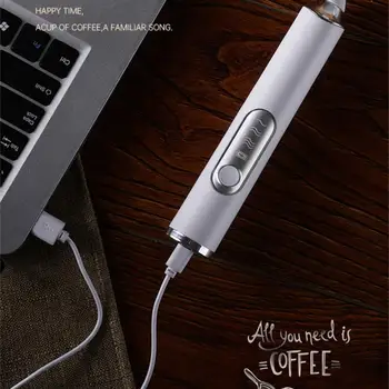 Rechargeable Milk Frother Whisk 6