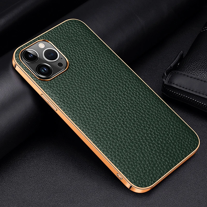 

Чехол из натуральной кожи для Apple iPhone 14 15 Pro Max Plus iPhone15