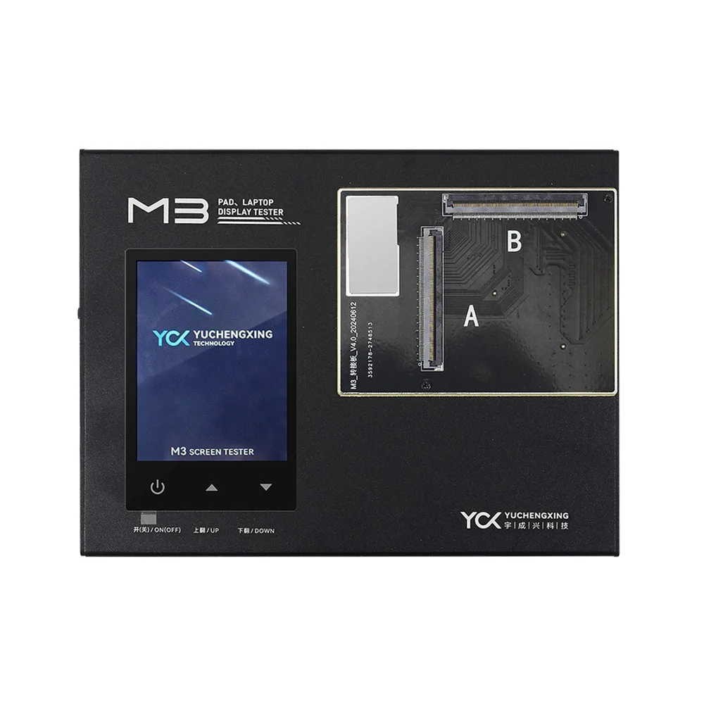 YCX M3 LCD 스크린 디스플레이 테스터, 아이패드 및 맥북 태블릿용, 삼성 탭 트루 톤 OLED 스크린 수리, 3D 터치 테스트 도구