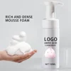 Custom Logo Camellia Cleansing Mousse Private Label 100ml Moisturizer Powerful Makeup Remover Foaming Amino Acid Unisex Cleanser 1