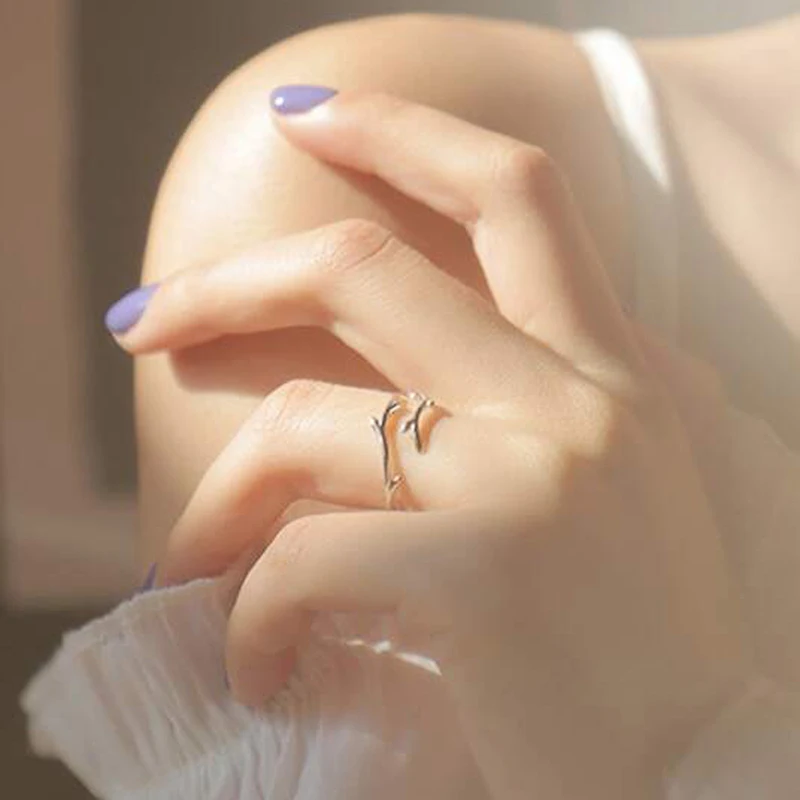 Silver Branch Ring Se7b324f51fa5448fb8de681378cd99923
