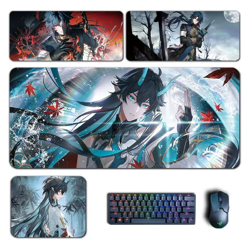 Imbibitor Lunae Blade Luocha Mouse Pad Teclado de Computador Acessórios de Jogos Anime Tapete de Mesa Honkai Star Rail