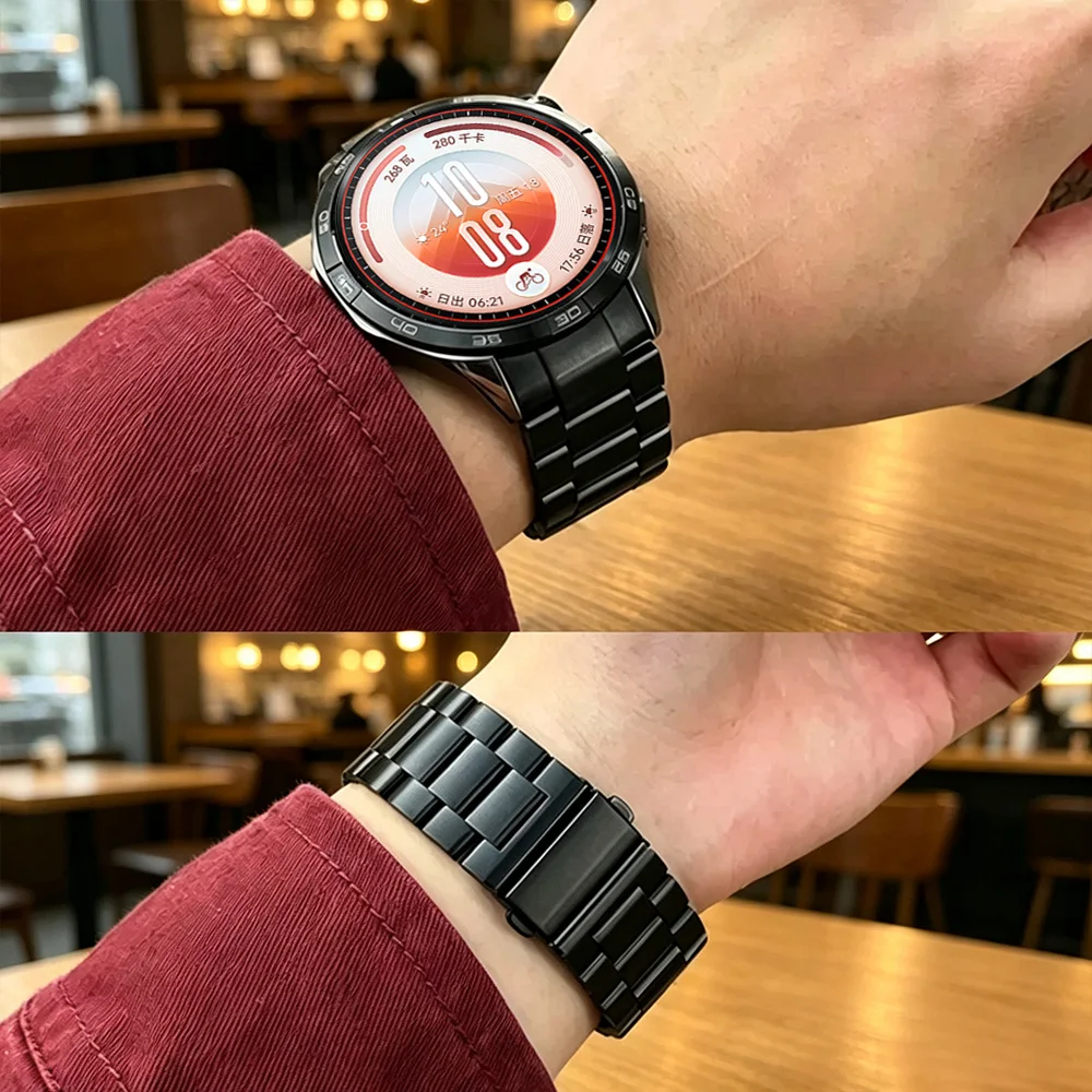 Exclusive Metal No Gap Stainless Steel Watch Strap Bracelet