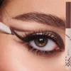 Waterproof Eyeliner Pen Smooth Matte Black Brown Eye Liner Pen Quick-drying Long Lasting Pencil Not Blooming Eye Makeup 3