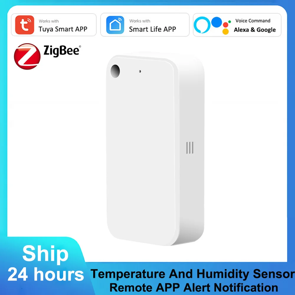 Tuya Zigbee Temperature And Humidity Sensor Indoor Hygrometer
