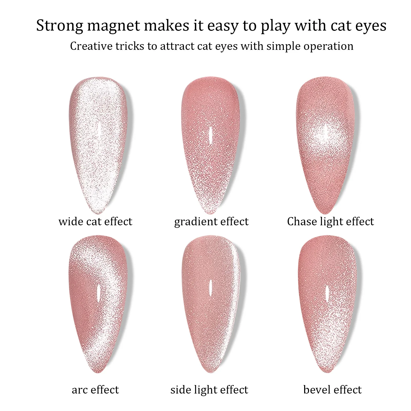 Magnetic Nail Art Tools Nail Art Cylinder Magnet for UV/LED Gel Special Designed Silicone Case Strong Nail Magnetic Stick Convenient Manicure Tools