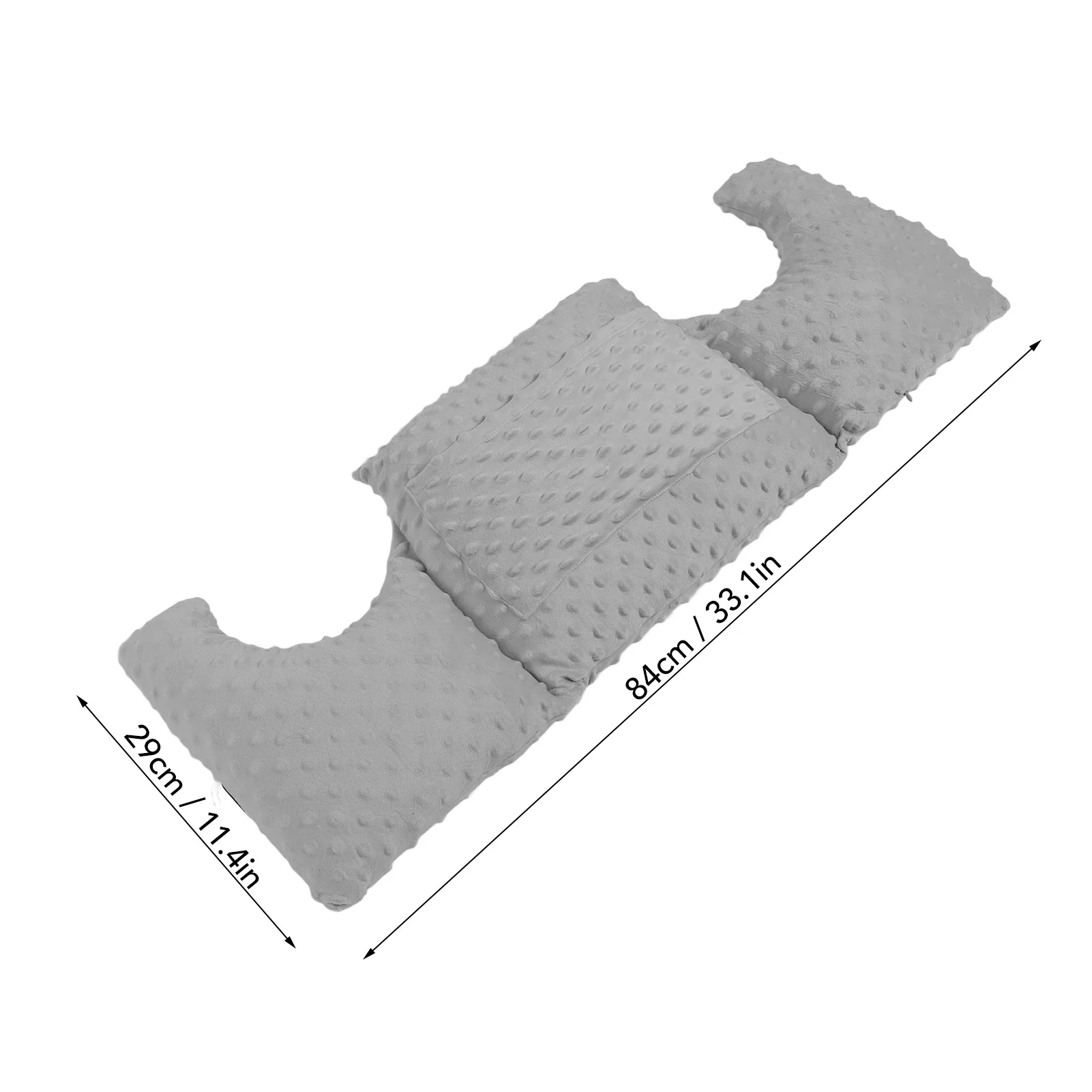 Almohada Posmastectomía Chest Buddy - Para Recuperación De Cirugía De Mama, Cesárea O Abdominal, Con Bolsillo Y Mensaje