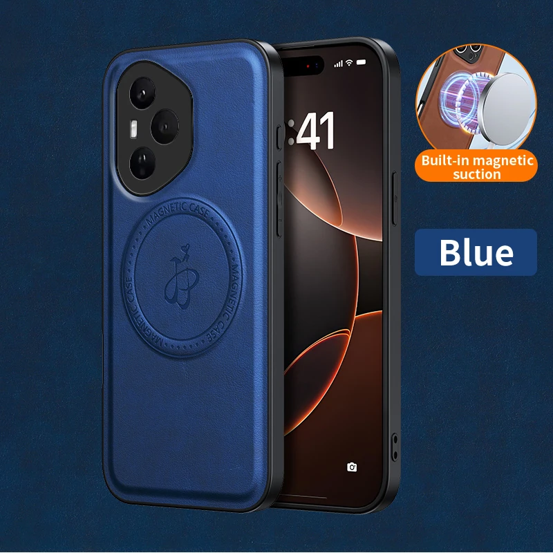 حافظة لهاتف هواوي هونور 400 برو فاخرة من جلد البول...