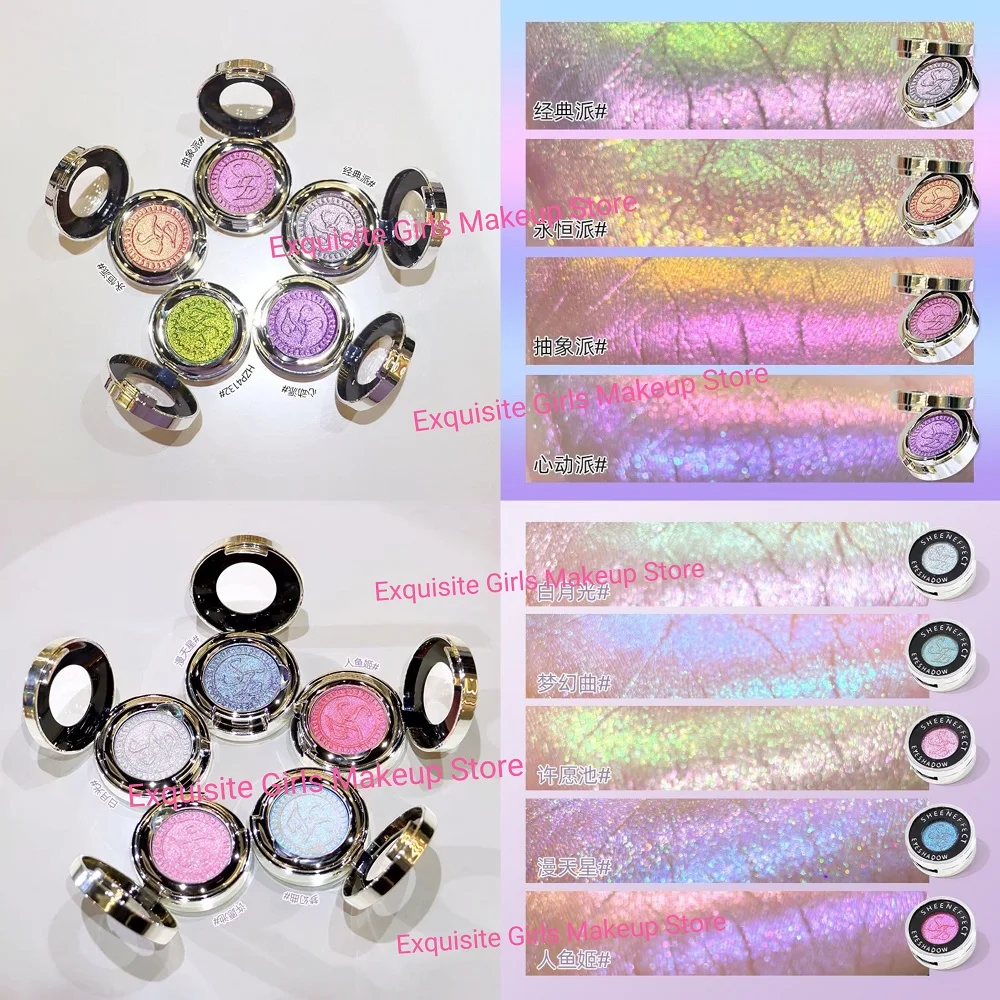 Chameleon Single Color Eyeshadow Long Lasting Shimmering Eye Makeup