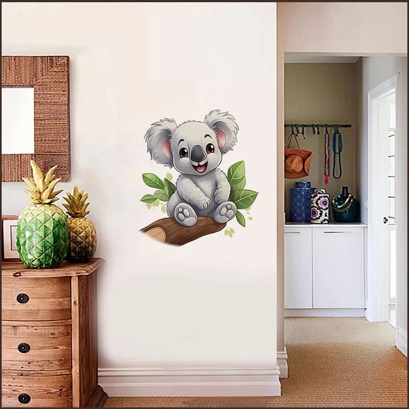 Koala Wall Sticker Kids Room Living Room Wallpaper Decal