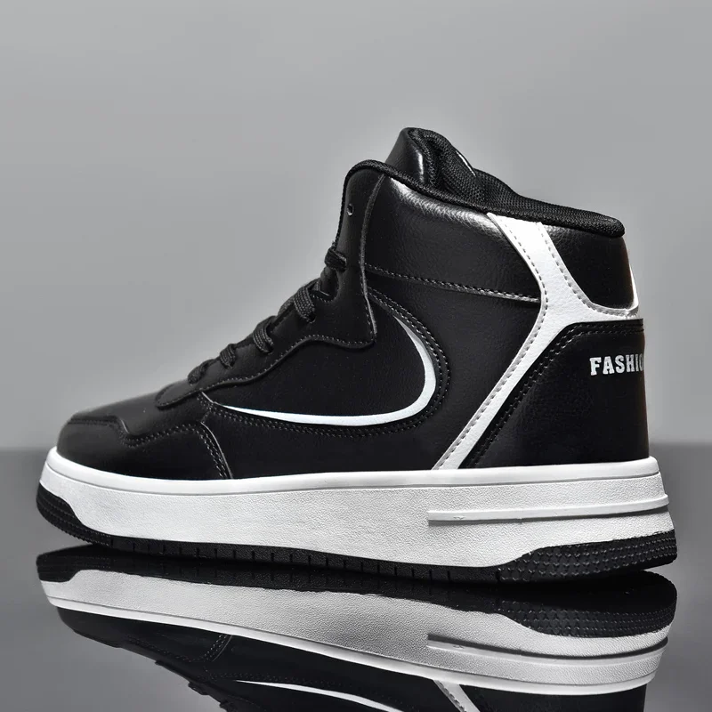 Brand Mens High-top Sneakers Non-slip Basketball Shoes Breathable Tennis Shoes Comfortable   Sports Shoes Unisex Sneakers 2
