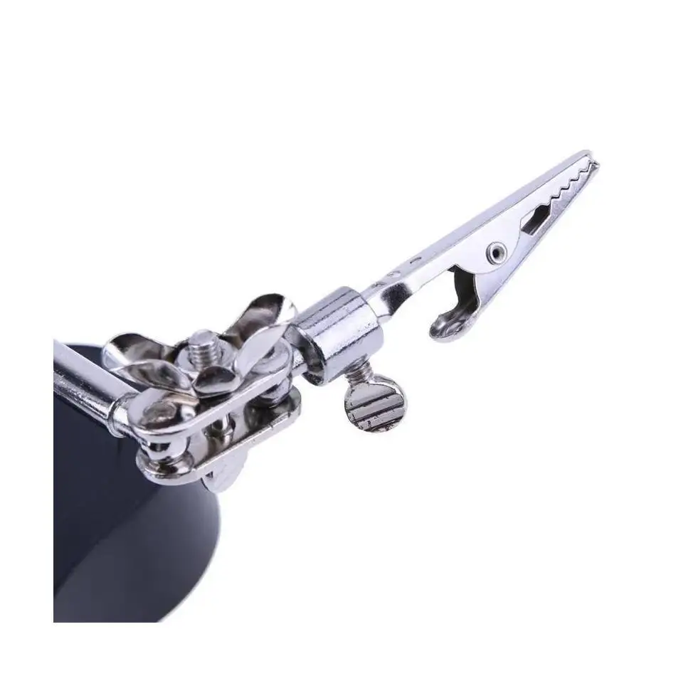 Welding Magnifying Glass LED Holder Soldering Repair Tool Loupe Third Hand for Soldering Inspection Mirror Desktop Magnifier