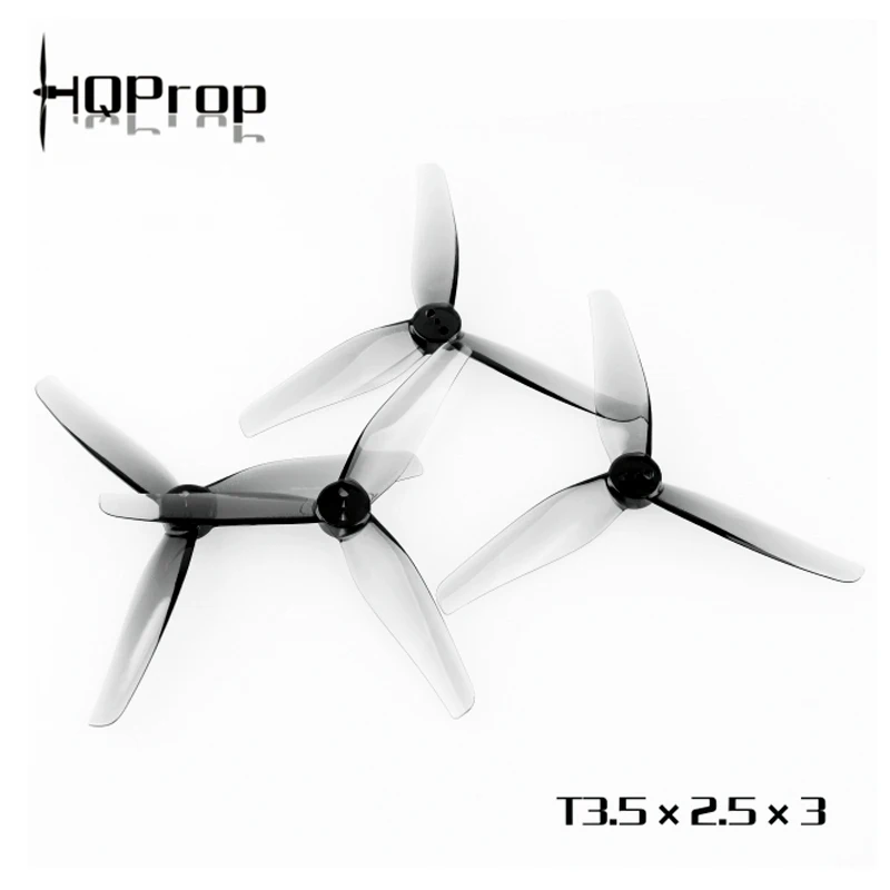 

10Pairs 20PCS HQPROP T3.5X2.5X3 3525 3-Blade PC Propeller for FPV Freestyle 3.5inch Toothpick Cinewhoop Drones DIY Parts