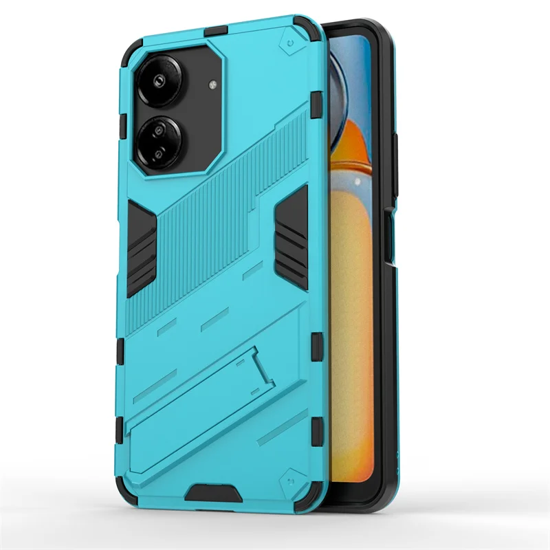 Rugged Armor Phone Case with Kickstand and Shockproof Holder