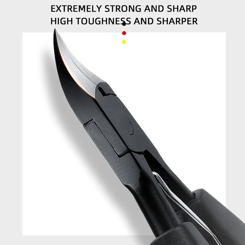 Nail Clipper Nail Clippers Toe Nail Clipper Nail Clippers Toenail Cutter Stainless Steel Pedicure Thick Toe Nail Correction Deep Into Manicure Tools Grooves