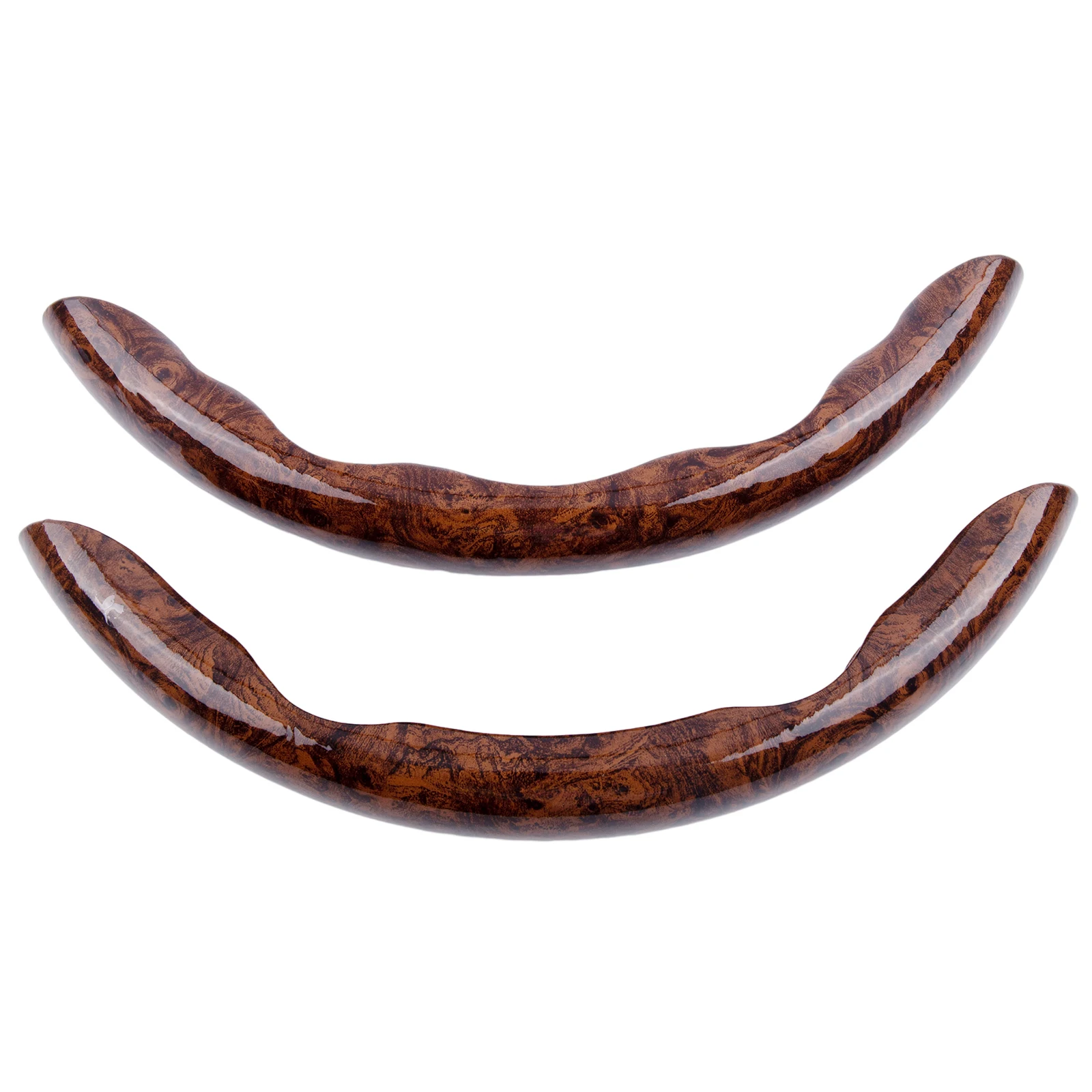 

Peach Wood Universal Car Steering Wheel Booster Cover Compatible with Both LHD and RHD Easy to Install and Use