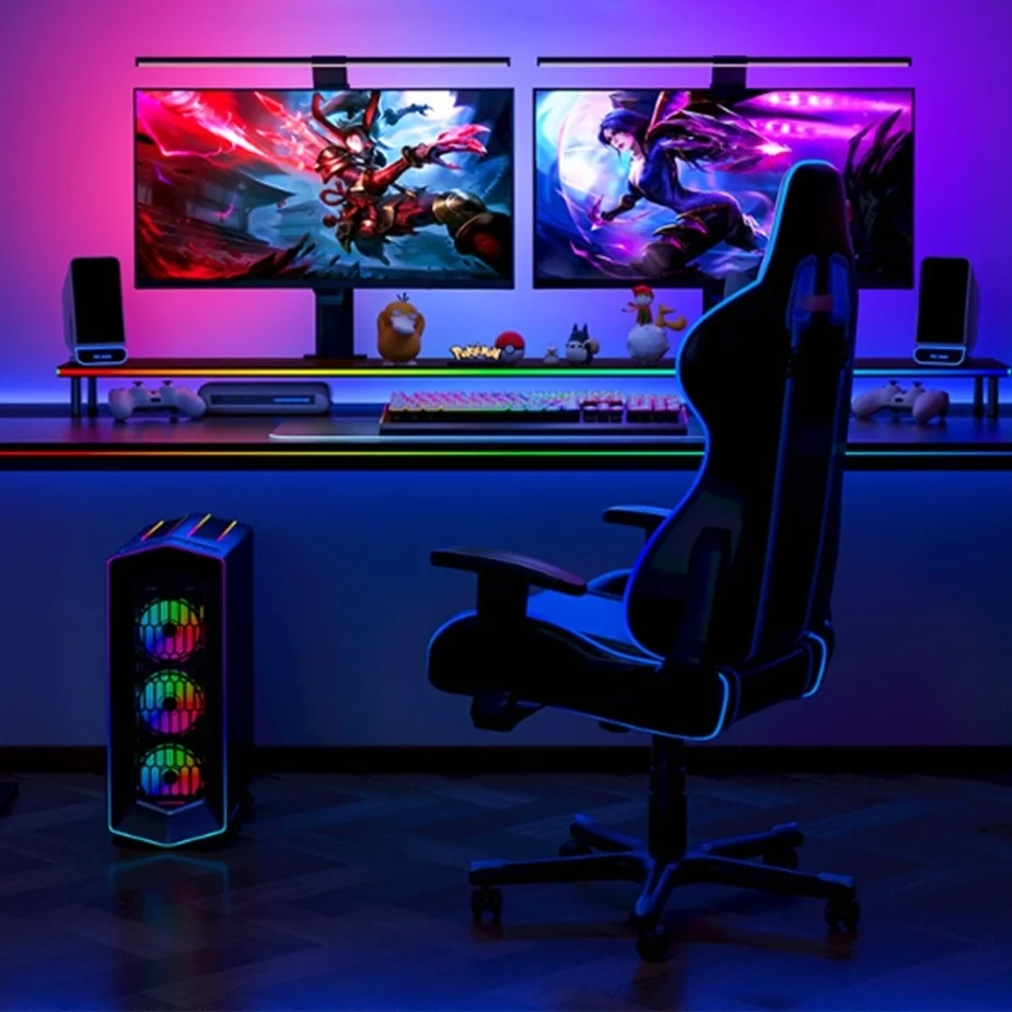 Ʈ ںƮ TV  PC ÷ ȭ LED Ʈ Ʈ RGB 帲 ÷ DIY Ƽ ,   󸶴  