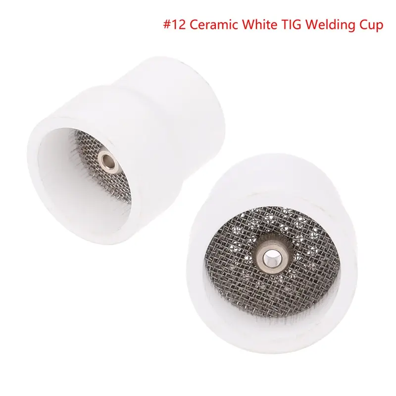 

12# 16# White Ceramic Nozzle Alumina Cup For WP9 20 17 18 26 Tig Welding Torch #16 Ceramic White TIG Welding Cup