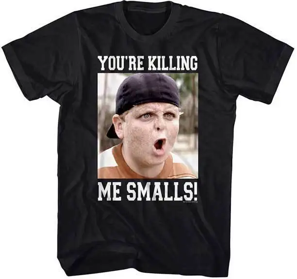 The Sandlot Angry Kms Killing Me Smalls Movie Iconic Photo T Shirt S-2Xl Maniche Lunghe O Corte