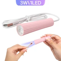 Handheld UV LED Nail Drying Lamp Professional Nail Dryer Light For Gel Nails Fast Curing Gel Polish Lamp Home Salon Use 1