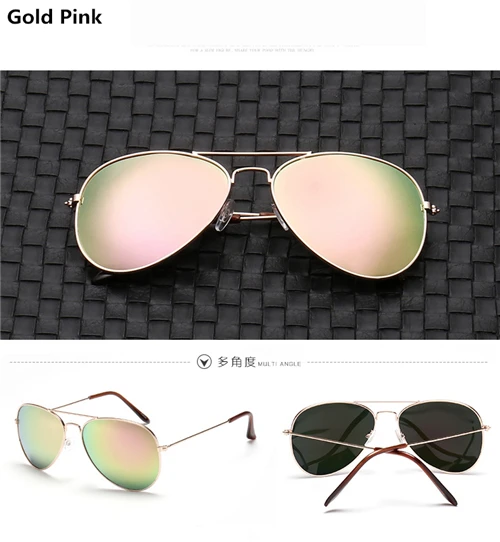Blue pilot clear women luxury brand design eye sun glasses 2018 ladies vintage retro R3025 girls Aviation men sunglasses women's sunglasses Sunglasses