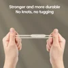 OLAF Silicone In-ear 3.5mm Jack Wired Earphones Handsfree Sleep Headphones With Cable Earbuds In-line Control Headset With Mic 5