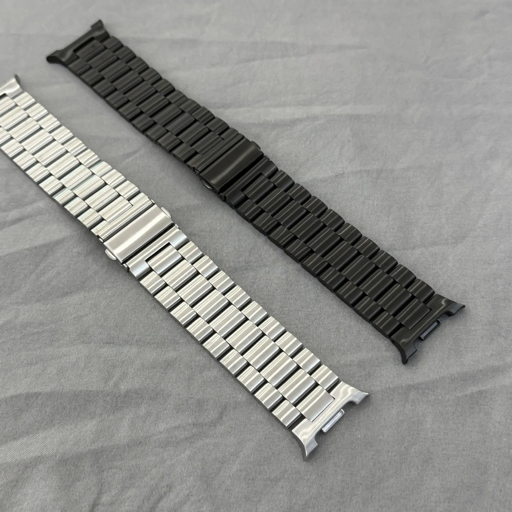 سوار من الفولاذ المقاوم للصدأ لساعة سامسونج جالاكس...