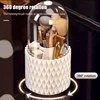 1pcRotating Makeup Brush Storage Tube Brush Bucket Storage Rack Desktop Storage Box Dressing Table Cosmetics Pen Holder 2