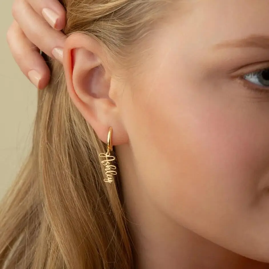 Женские серьги-гвоздики из нержавеющей