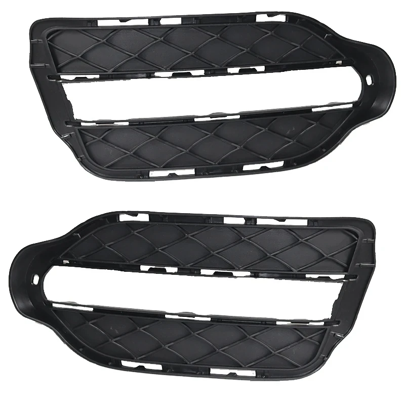 Automobile Front Bumper Grille Fog Lamp Cover For Mercedes-Benz C GLK