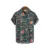 New Fashion Men's 3D Printed Shirt Summer Short Sleeve Single Row Button Loose Oversized Plant Pattern Trend 14