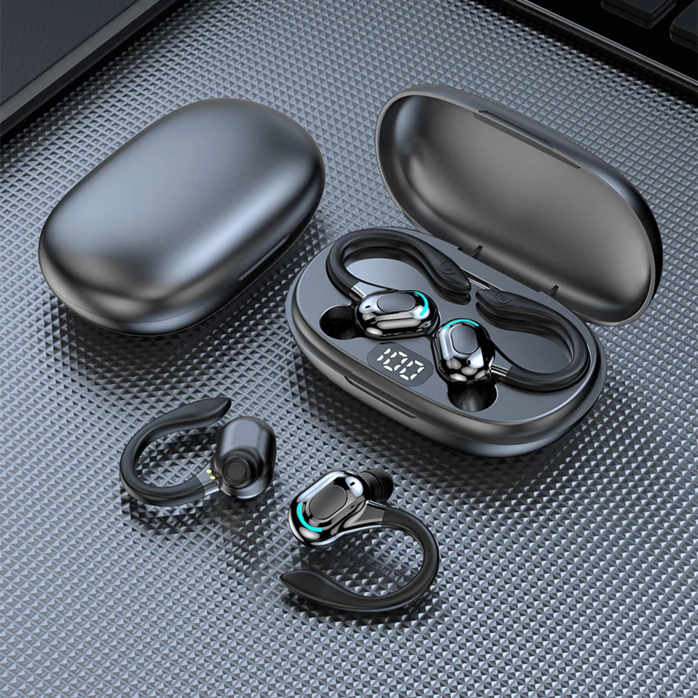 Language Translator Headphones BT 5.0 AI Real-Time Translation Earphone High Accuracy Translator Earbuds for Travel Business