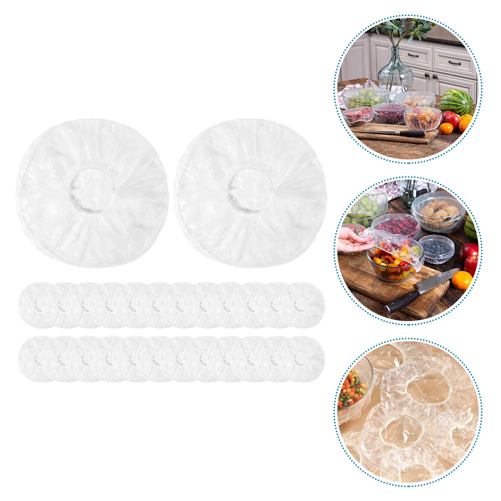 

300Pcs Food Storage Covers Disposable Bowl Covers Ultra-thin Fruit Preservation Covers