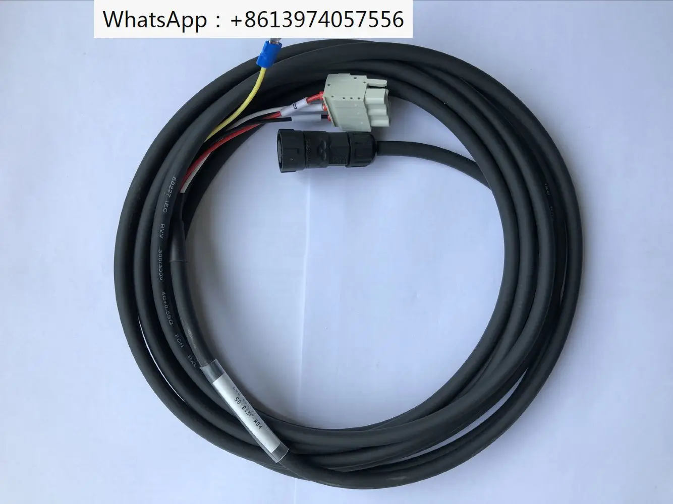 

Servo EMJ, EMG motor wire below 750W, 4-core power plug wire PDM-JE18-05