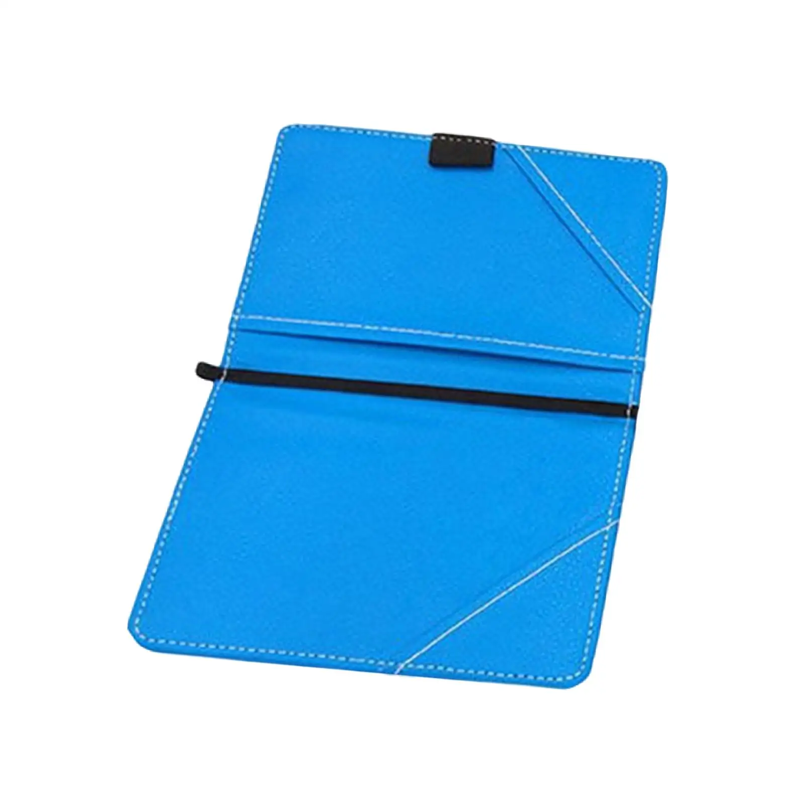 Golf Scorecard Holder Portable Golf Notebook Lightweight PU Leather Professional