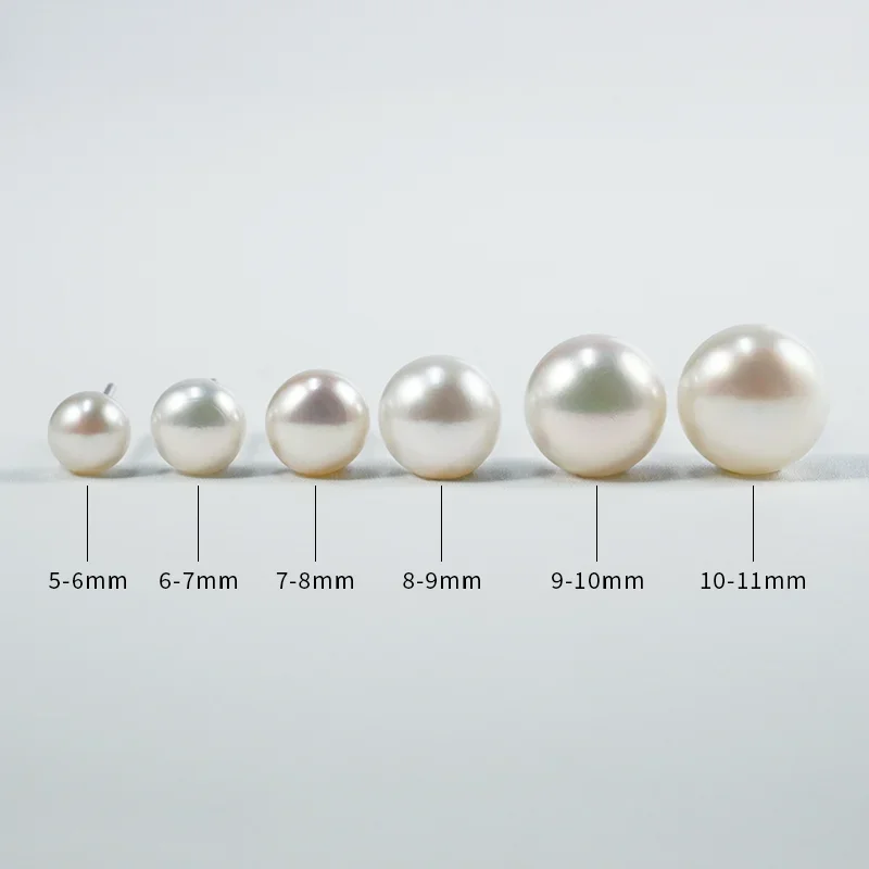 Pearl Earrings 925 Sterling Silver for Women