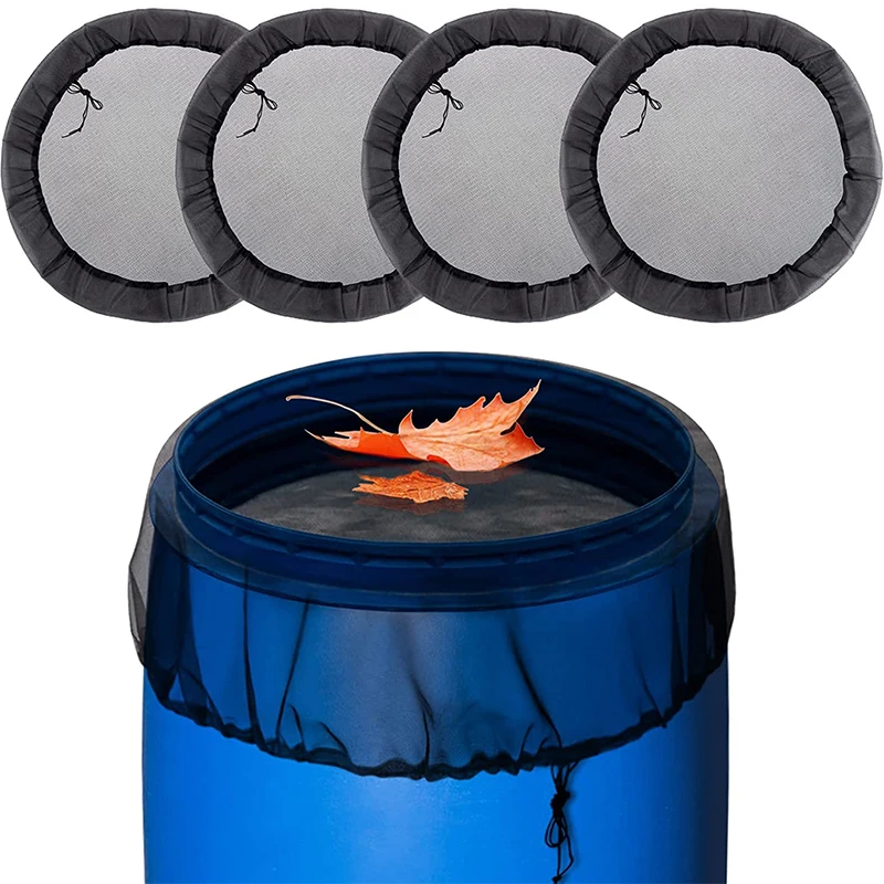 

Mesh Cover Netting For Rain Barrels Water Collection Buckets Cover Water Tank Protection Lid Rain Collect Tool Garden Supplies