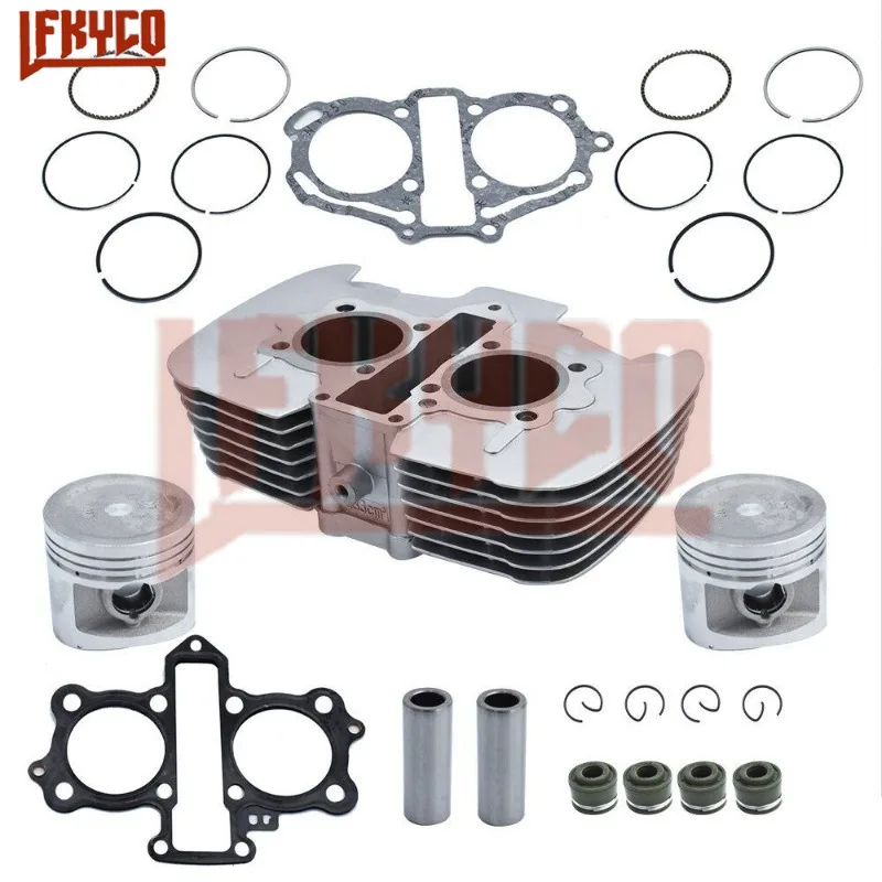 Motorfiets Motoronderdelen Cilinderkop Kleppendeksel Pakking Set for Honda Tornado 250 H-Tornado 250/Twister 250
