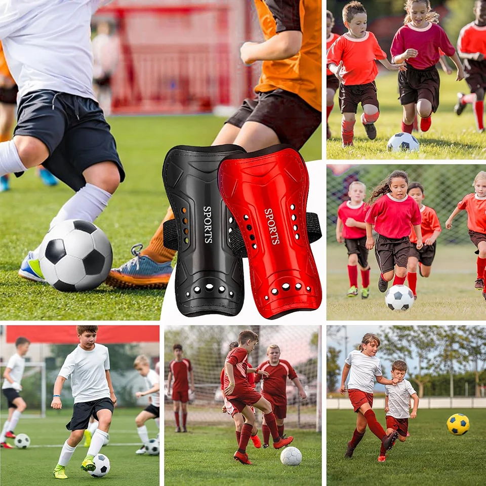 Soccer Shin Guards Loogdeel Adult Kid Training Crashproof Calf Leg Sleeves Teens Football Sports Safety Legging Shin Protect Guard