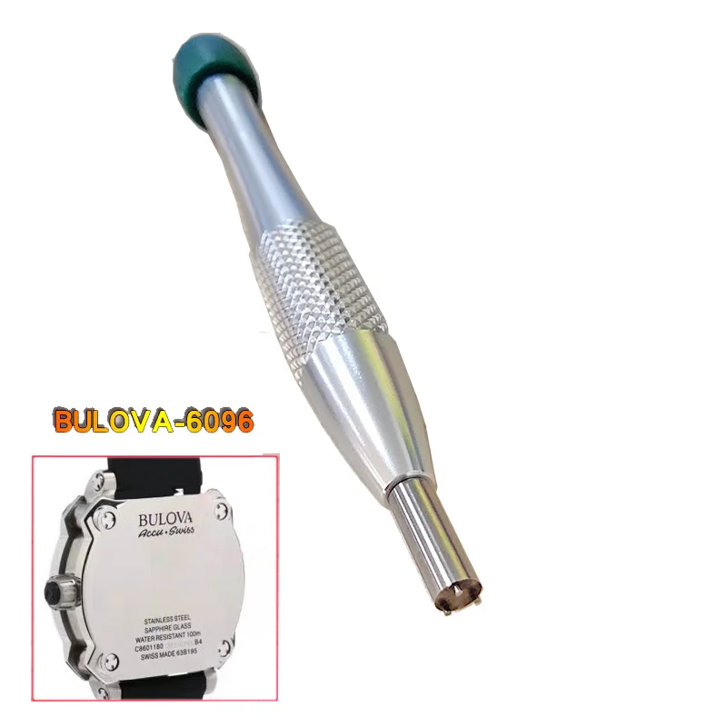Il Cacciavite Speciale Con Coperchio Inferiore Per Orologio Con Tre Forchette È Adatto Per L'Orologio Meccanico Bulova 6096.