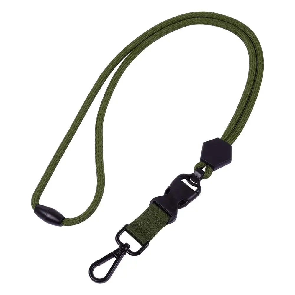 Heavy Duty Tactical Badge Reel Keychain with Lanyard