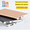 Power Bank 10000mAh Portable Charger Power Bank Ultra-thin Fast Charger External Backup Battery for IPhone Xiaomi Mobile Phone 1