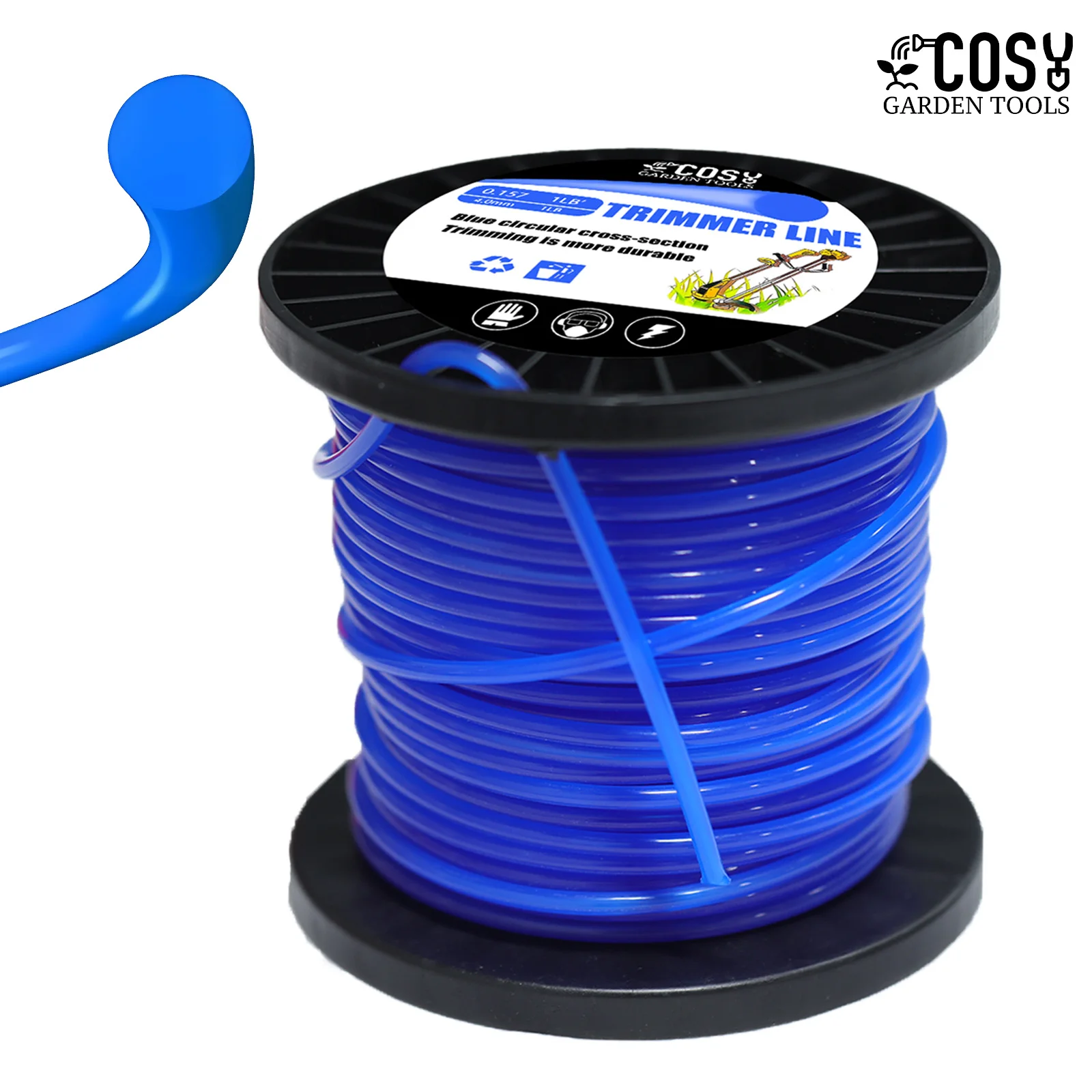 Durable Nylon Brushcutter Trimmer Line Cord